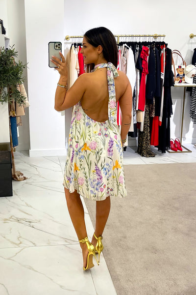 VESTIDO CURTO FLORAL