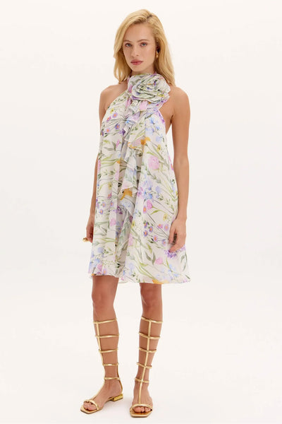 VESTIDO CURTO FLORAL