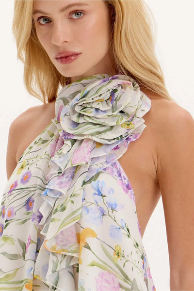 VESTIDO CURTO FLORAL