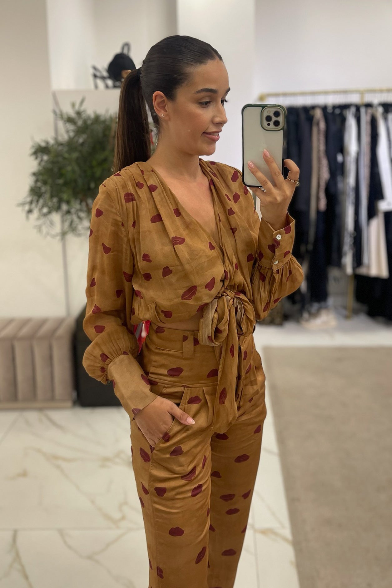 Blusa estampada